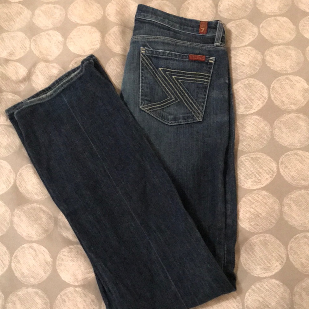 7 for all Mankind Flynt Jeans size 28 dark wash